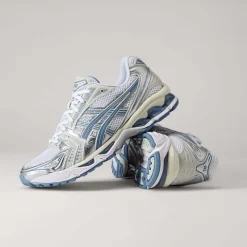 Asics Gel-Kayano 14 White/Light Navy W