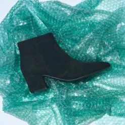 Bianco Biadevived Ankle Boot Faux Suede Black W