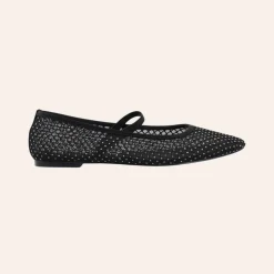 Bianco BIALILJA Mesh Ballerina Black W