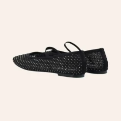 Bianco BIALILJA Mesh Ballerina Black W