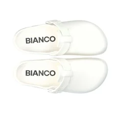 Bianco Biamaddy Mule Eggshell