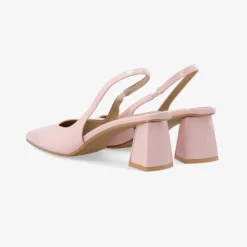 Bianco Biamaralyn Slingback Patent Dusty Pink W
