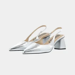 Bianco Biamaralyn Slingback Patent W