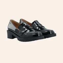 Bianco Biapearl Loafers Patent Black W