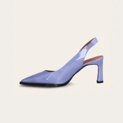 Billie Bi Sling Back Blue Patent W