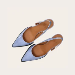 Billie Bi Sling Back Blue Patent W
