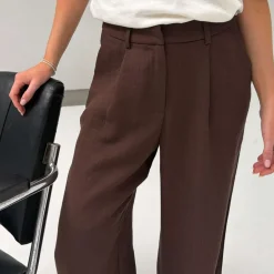 BYIC CelinaIC Pant Dark Brown Texture