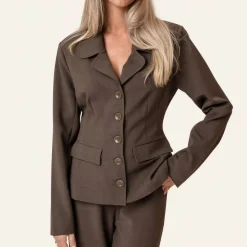 BYIC ClaraIC Blazer Dark Brown