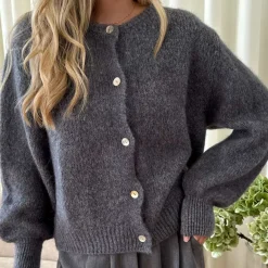 BYIC Idaic Cardigan Dark Grey