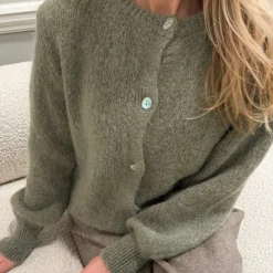 BYIC Idaic Cardigan Olive