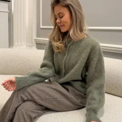 BYIC Idaic Cardigan Olive