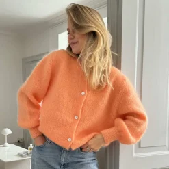 BYIC Idaic Cardigan Orange