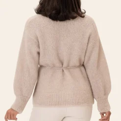 BYIC IdaIC Wrap Cardigan Beige