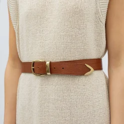 Cala Jade Belte Nebel Nutmeg Gold