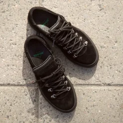 Diemme Marostica Platform Black Suede/Black Sole W