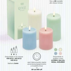 EDG LED Lys H15 Rosa