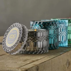 Enzo De Gasperi Duftlys Crystal Sweet Orange Amber