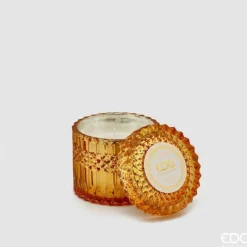 Enzo De Gasperi Duftlys 10.5cm Stort Crystal Waterlily & Moss