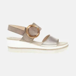 Gabor Sandal Metal Cervo W