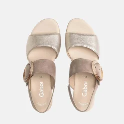 Gabor Sandal Metal Cervo W