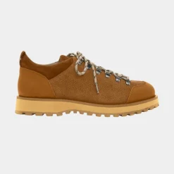 Garment Project Dune Low Cognac Tumbled Nubuck M