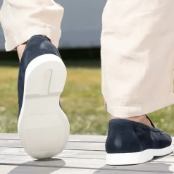 Gregers Sport Loafer II Suede Navy M