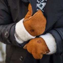 Hestra Sheepskin Mitt Cork