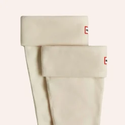 Hunter Fleece Tall Boot Sock White