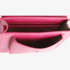 Hvisk Cayman Pocket Raw Structure Fuchsia Pink