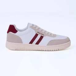 Jean Paul Bozon Court Sneaker White / Red M
