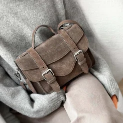 Jim Rickey Scarlett Suede Truffle