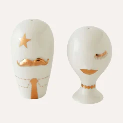Jonathan Adler Gilded Mr.&Mrs Salt & Pepper