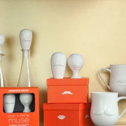 Jonathan Adler Mr. & Mrs. Muse Bottle Stopper Set