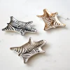 Jonathan Adler Silver Zebra Stacking Dish