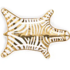 Jonathan Gold Zebra Stacking Dish