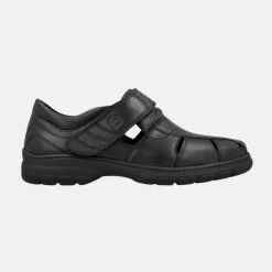 Klaveness Thore Sandal Black Nappa M