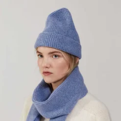 Le Bonnet Scarf Washed Denim