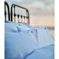 Lexington Pin Point Blue/White Pillowcase 50*70
