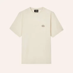 Mads Nørgaard Cotton Jersey Frode Logo Tee Seedpearl
