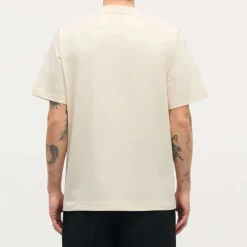 Mads Nørgaard Cotton Jersey Frode Logo Tee Seedpearl