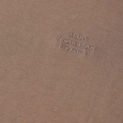 Mads Nørgaard Cotton Jersey Frode Logo Tee Walnut