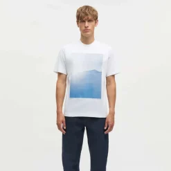 Mads Nørgaard Cotton Jersey Frode Building Tee White
