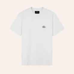 Mads Nørgaard Cotton Jersey Frode Logo Tee White