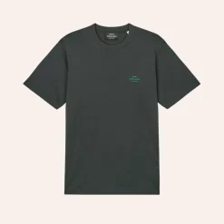 Mads Nørgaard Cotton Jersey Frode Logo Tee Woodland Grey
