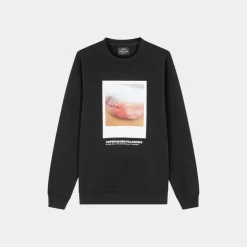 Mads Nørgaard Standard Crew Poloroide Sweat Black