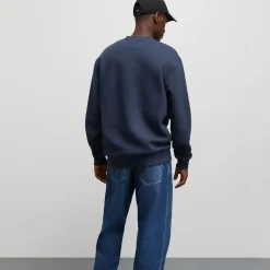 Mads Nørgaard Standard Crew Logo Sweat Parisian Night