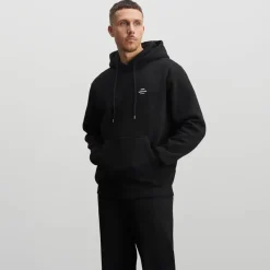 Mads Nørgaard Standard Hoodie Logo Sweat Black