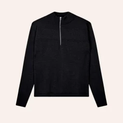 Mads Nørgaard Wool Klemens Half Zip Sky Captain