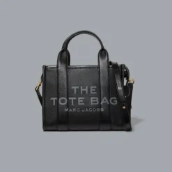 Marc Jacobs Leather Small Tote Svart