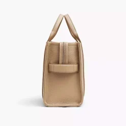 Marc Jacobs Leather Tote Bag Medium Camel